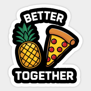 Pineapple on Pizza Sticker